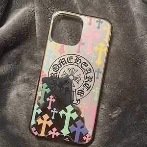 Chrome Hearts phone case for IPhone 13 Pro Max.